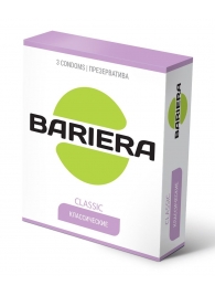 Классические презервативы Bariera Classic - 3 шт. - Bariera - купить с доставкой в Новом Уренгое