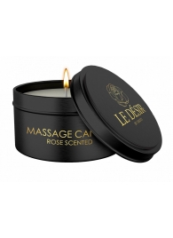 Массажная свеча с ароматом розы Massage Candle Rose Scented - 100 гр. - Shots Media BV - купить с доставкой в Новом Уренгое