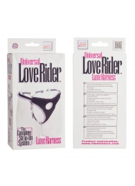 Трусы для страпона с универсальным креплением Universal Love Rider Luxe Harness - California Exotic Novelties - купить с доставкой в Новом Уренгое