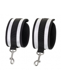 Серебристо-черные оковы Anonymo - ToyFa - купить с доставкой в Новом Уренгое