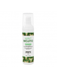 Разогревающее массажное масло с ароматом мохито Gourmet Mint Mojito - 50 мл. - Exsens - купить с доставкой в Новом Уренгое