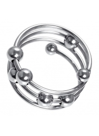 Большое металлическое кольцо под головку пениса - ToyFa - купить с доставкой в Новом Уренгое