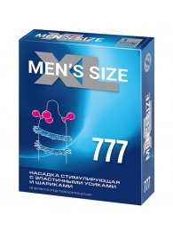 Стимулирующая насадка на пенис MEN SIZE 777 - Sitabella - в Новом Уренгое купить с доставкой