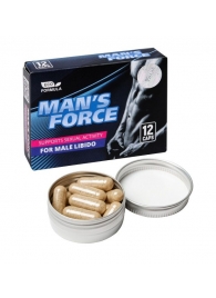 Пищевой концентрат для мужчин MANS FORCE  - 12 капсул - Sitabella - купить с доставкой в Новом Уренгое