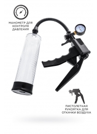 Прозрачная механическая помпа для пениса Viggo - Sexus - в Новом Уренгое купить с доставкой