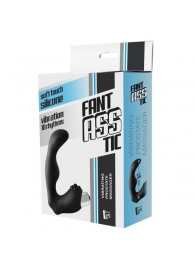 Черный вибромассажер простаты FantASStic Vibrating Prostate Massager - 11,3 см. - Dream Toys - в Новом Уренгое купить с доставкой