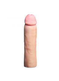 Телесная фаллическая насадка на пенис Magnum Xtender - 23 см. - Blush Novelties - в Новом Уренгое купить с доставкой