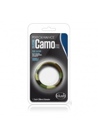 Эрекционное кольцо камуфляжной расцветки Silicone Camo Cock Ring - Blush Novelties - в Новом Уренгое купить с доставкой