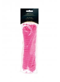 Розовая веревка для связывания Sweet Caress Rope - 10 метров - Sweet Caress - купить с доставкой в Новом Уренгое