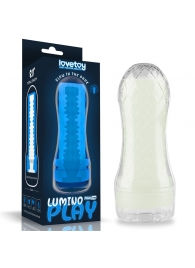 Светящийся в темноте мастурбатор Lumino Play Masturbator Ribbed - Lovetoy - в Новом Уренгое купить с доставкой