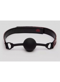 Кляп-шар на двусторонних ремешках Reversible Silicone Ball Gag - Fifty Shades of Grey - купить с доставкой в Новом Уренгое