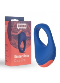 Синее эрекционное кольцо RRRING Dinner Date Cock Ring - FeelzToys - в Новом Уренгое купить с доставкой