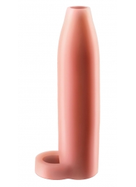 Телесная насадка Real Feel Enhancer XL - 17 см. - Pipedream - в Новом Уренгое купить с доставкой