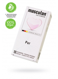 Супертонкие презервативы Masculan Pur - 10 шт. - Masculan - купить с доставкой в Новом Уренгое