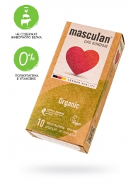 Экологически чистые презервативы Masculan Organic - 10 шт. - Masculan - купить с доставкой в Новом Уренгое