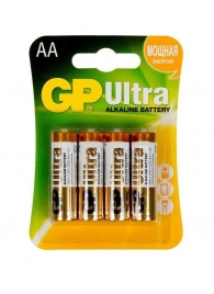 Батарейки алкалиновые GP Ultra Alkaline AA/LR6 - 4 шт. - Элементы питания - купить с доставкой в Новом Уренгое