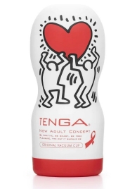 Мастурбатор Keith Haring Cup Deep Throat - Tenga - в Новом Уренгое купить с доставкой