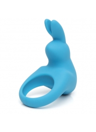 Голубое эрекционное виброкольцо Happy Rabbit Rechargeable Rabbit Cock Ring - Happy Rabbit - в Новом Уренгое купить с доставкой