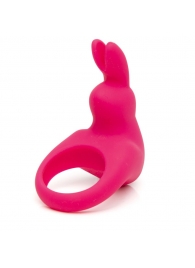 Розовое эрекционное виброкольцо Happy Rabbit Rechargeable Rabbit Cock Ring - Happy Rabbit - в Новом Уренгое купить с доставкой