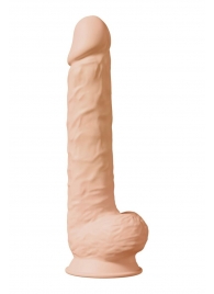 Телесный фаллоимитатор-гигант XXL Dildo - 38 см. - Dream Toys