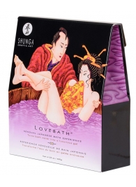 Соль для ванны Lovebath Sensual lotus, превращающая воду в гель - 650 гр. - Shunga - купить с доставкой в Новом Уренгое