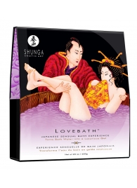 Соль для ванны Lovebath Sensual lotus, превращающая воду в гель - 650 гр. - Shunga - купить с доставкой в Новом Уренгое