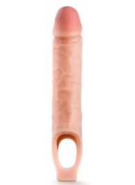 Телесная насадка на пенис 10 Inch Cock Sheath Extender - 25 см. - Blush Novelties - в Новом Уренгое купить с доставкой