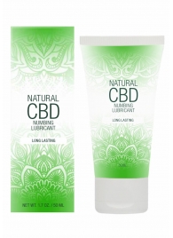 Лубрикант с пролонгирующим эффектом Natural CBD Numbing Lubricant - 50 мл. - Shots Media BV - купить с доставкой в Новом Уренгое