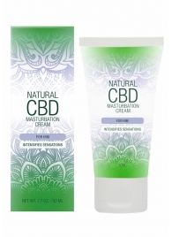 Крем для мастурбации для мужчин Natural CBD Masturbation Cream For Him - 50 мл. - Shots Media BV - купить с доставкой в Новом Уренгое