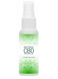 Массажное масло Natural CBD Massage Oil - 50 мл. - Shots Media BV - купить с доставкой в Новом Уренгое