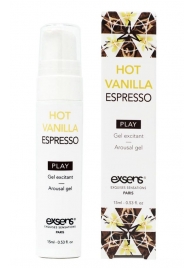 Возбуждающий гель Hot Vanilla Espresso Arousal Gel - 15 мл. - Exsens - купить с доставкой в Новом Уренгое