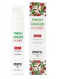 Возбуждающий гель Fresh Ginger Lychee Arousal Gel - 15 мл. - Exsens - купить с доставкой в Новом Уренгое