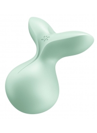 Зеленый клиторальный стимулятор Viva la Vulva 3 - Satisfyer