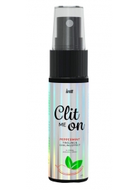 Клиторальный возбуждающий спрей Clit Me On Peppermint - 12 мл. - INTT - купить с доставкой в Новом Уренгое