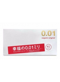 Ультратонкие презервативы Sagami Original 0.01 - 20 шт. - Sagami - купить с доставкой в Новом Уренгое