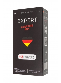 Презервативы EXPERT Surprise Mix - 12 шт.(+3 в подарок) - Expert - купить с доставкой в Новом Уренгое