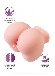 Реалистичный мастурбатор Giovanna - ToyFa - в Новом Уренгое купить с доставкой