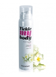 Массажная хрустящая пенка Tickle My Body Monoi с ароматом моной - 150 мл. - Love to Love - купить с доставкой в Новом Уренгое