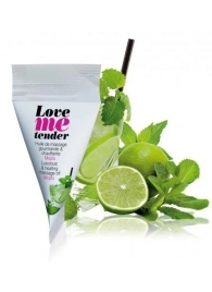 Съедобное согревающее массажное масло Love Me Tender Mojito с ароматом мохито - 10 мл. - Love to Love - купить с доставкой в Новом Уренгое