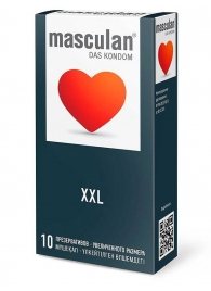 Презервативы увеличенного размера Masculan XXL - 10 шт. - Masculan - купить с доставкой в Новом Уренгое