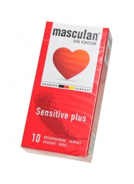 Презервативы Masculan Sensitive plus - 10 шт. - Masculan - купить с доставкой в Новом Уренгое