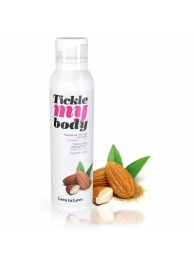 Массажная хрустящая пенка Tickle My Body Sweet Almonds с ароматом миндаля - 150 мл. - Love to Love - купить с доставкой в Новом Уренгое