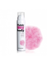 Массажная хрустящая пенка Tickle My Body Cotton Candy с ароматом сладкой ваты - 150 мл. - Love to Love - купить с доставкой в Новом Уренгое