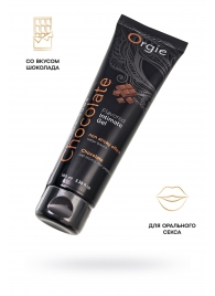 Интимный гель на водной основе Lube Tube Chocolate с шоколадным вкусом - 100 мл. - ORGIE - купить с доставкой в Новом Уренгое