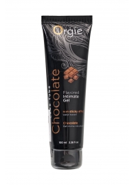 Интимный гель на водной основе Lube Tube Chocolate с шоколадным вкусом - 100 мл. - ORGIE - купить с доставкой в Новом Уренгое