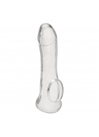 Прозрачная насадка на пенис Transparent Penis Enhancing Sleeve Extension - 15,9 см. - BlueLine - в Новом Уренгое купить с доставкой