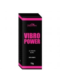 Жидкий вибратор Vibro Power со вкусом тутти-фрутти - 15 гр. - HotFlowers - купить с доставкой в Новом Уренгое