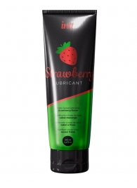 Смазка на водной основе с ароматом клубники Strawberry Lubricant - 100 мл. - INTT - купить с доставкой в Новом Уренгое