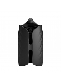 Черный мастурбатор с вибростимуляцией головки Black Glans Trainer - Baile - в Новом Уренгое купить с доставкой