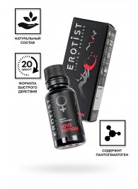 Возбуждающие капли для женщин Erotist Love Potion - 20 мл. - Erotist Libido Booster - купить с доставкой в Новом Уренгое